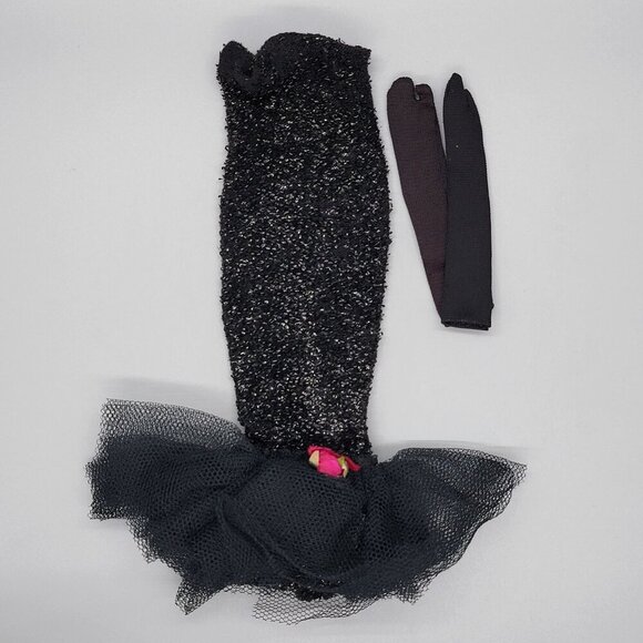 Vintage Barbie Solo In The Spotlight Dress & Gloves #982 Outfit Set - Picture 1 of 6